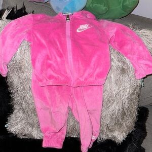 Nike Pink Velvet Jacket